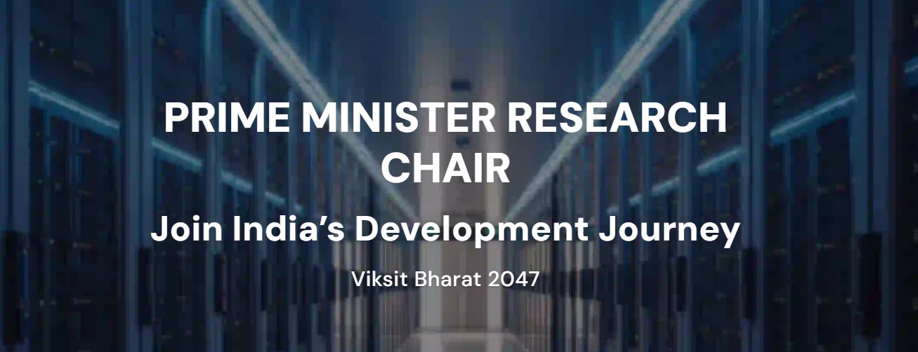 Prime Minister Research Chair (PMRC) Scheme 2026 | Apply for Prestigious Research Fellowships and Research Chair Positions